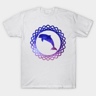 Galaxy dolphin T-Shirt